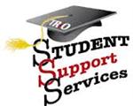 Student Support Services sign with graduation hat