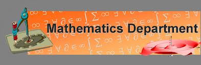 Mathematics Department with mathematical imagery