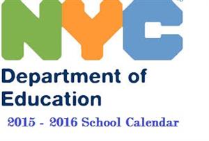 NYC Department of Education School Calendar logo